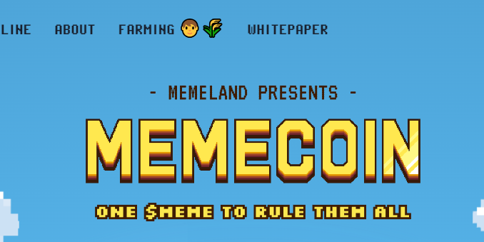 Memecoin 25% of the total supply for airdrop